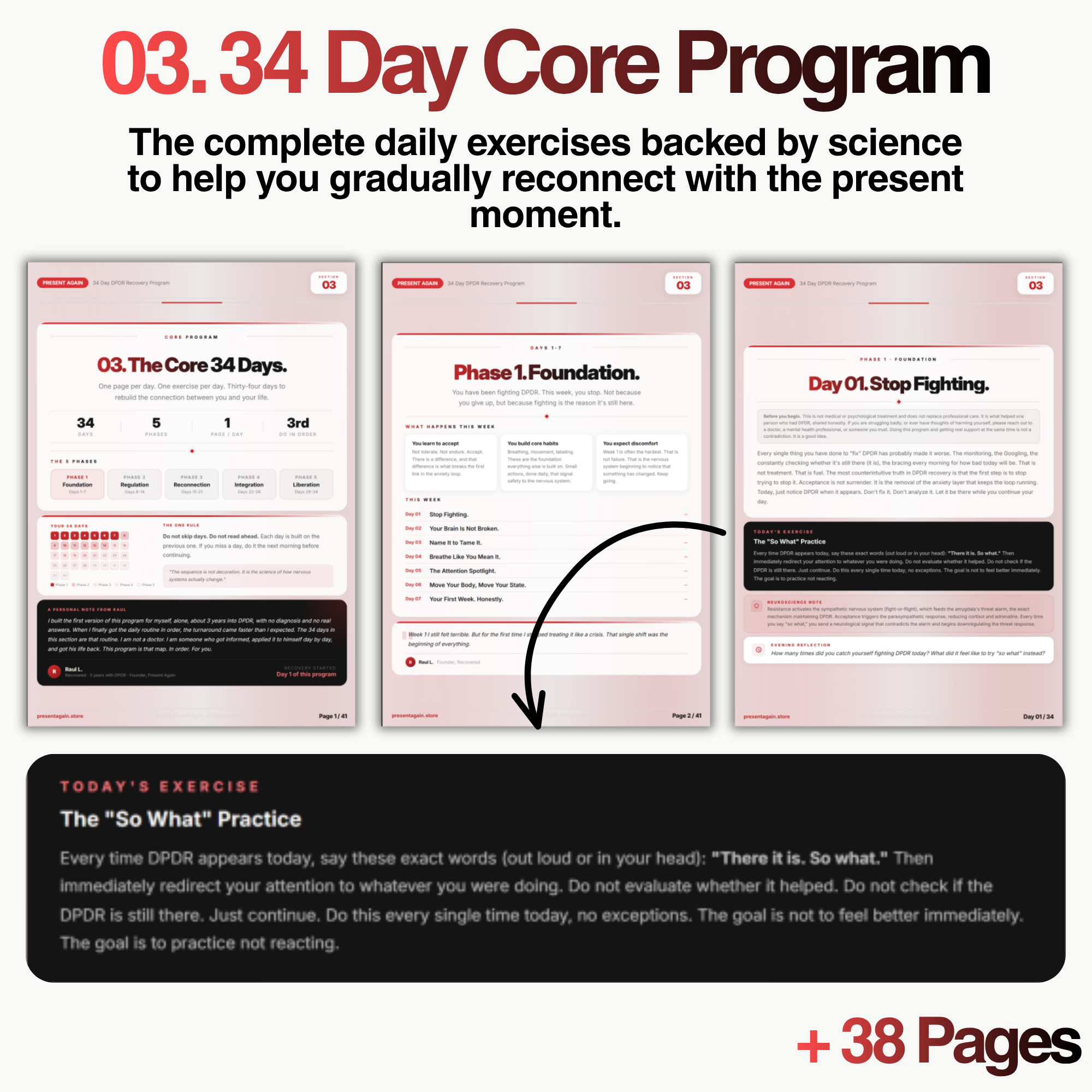 Present Again | 34 Day DPDR Recovery  EN